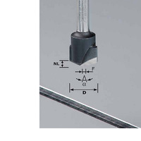 Festool V Groove Cutter HW Shank 8mm HW S8 D18 90°