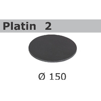 Festool 15Pk Platin Abrasive Disc 150mm 0 Hole P2000 STF D150 0 S2000 PL2 15X