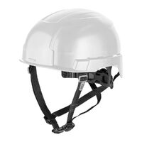 Milwaukee BOLT200 Unvented Safety Helmet - White 4932479252
