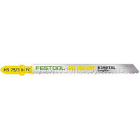 Festool 5Pk Jigsaw Blade HS 75 3 BI FC HS 75 3 BI FC 5X