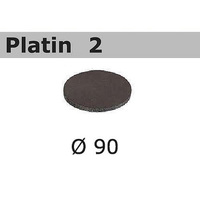 Festool 15Pk Platin Abrasive Disc 90mm 0 Hole P500 STF D 90 0 S 500 PL2 15X
