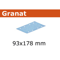 Festool 50Pk Granat Abrasive Sheet 93x178mm P40 STF 93X178 P 40 GR 50X