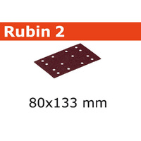 Festool 50Pk Rubin Abrasive Sheet 80x133mm P60 STF 80X133 P 60 RU2 50