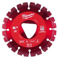 Milwaukee MX Fuel 150mm (6") Green Concrete Diamond Blade - Red 49937263
