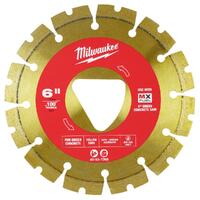 Milwaukee MX Fuel 150mm (6") Green Concrete Diamond Blade - Yellow 49937265