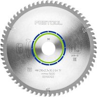Festool Special Saw Blade 216mm x 2.3 x 30mm 64 tooth (TF64)