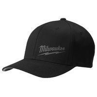 Milwaukee Fitted Hat - Black 504B