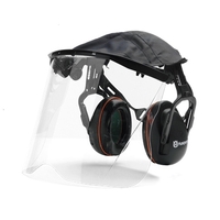 Husqvarna Premium Earmuff with Plexiglas Safety Visor 505665348