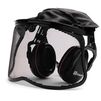 Husqvarna Garden Earmuff with Mesh Visor 505665361