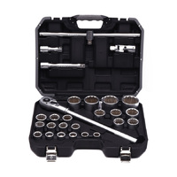 Harden 27 Pieces 3/4" Dr Socket Set 510827