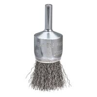 Bordo 25mm 0.3mm Steel Wire High Speed Crimp Wire End Brush 5114-25.3