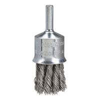 Bordo 25mm 0.5mm Steel Wire High Speed Twist Knot End Brush 5119-25.5