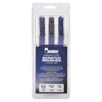 Bordo Miniature 3 Piece Scratch Brush Set 5171-S1