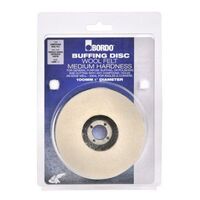 Bordo 100mm Wool Felt Buffing Disc 5206-100