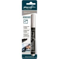 Pica Classic 522 White Permanent Marker - Round Tip 1-4mm (Blister Pack) 522/52/SB