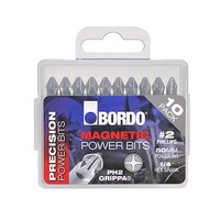 Bordo #2 Grippa 50mm Power Bit - 10pk 5400-PH2GX50T