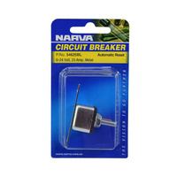 Narva 25A C/Breaker Auto Reset 90'Bk