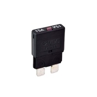 Narva Circuit Breaker Replaces Standard Blade Fuse Battery 15A Amp 12V 55715