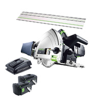 Festool 160mm Cordless Plunge Cut Saw with 1400 Rail TSC 55