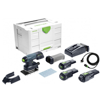 Festool 18V RTSC 400 Brushless Sander Bluetooth 3.1 Ah-I with ACA adapter 575730