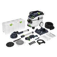 Festool 400W 225mm Drywall Sander with M Class Dust Extractor Set LHS 2 225 PLANEX 576702