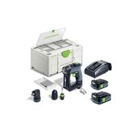 Festool 12V Mini Drill 2.5ah Set in Systainer CXS 576870