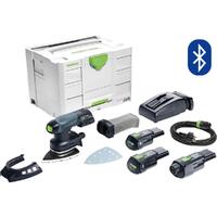 Festool DTSC 400 18V 100 x 150mm Orbital Iron Head Sander Bluetooth 3.0 Ah Set in Systainer 577516