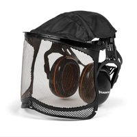 Husqvarna Premium Earmuffs with Ultra Vision Mesh Visor 598750101
