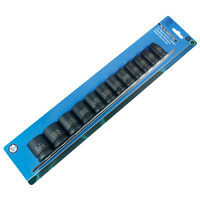 Action 12 Piece 1/2" Drive Imperial Impact Socket Set 600201201