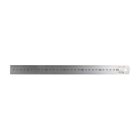 Sterling 600mm/24" Matt Stainless Steel Ruler - Metric/Imperial 6021H
