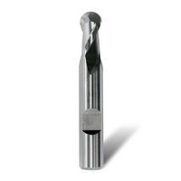 Bordo 10.0mm Long Ball Nose Flatted HSS Cobalt Slot Drill 6024-10.00L