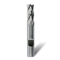 Bordo 9.0mm Short Flatted HSS Cobalt End Mill 6070-9.00S