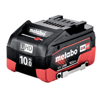 Metabo 18V 10.0ah LiHD Battery Pack with Drop Secure 624991000