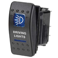 Narva Blue Driving Lamps Lights Rocker Switch