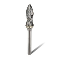 Bordo 1/2" Radius Tree Express Cut 1/4" Shank Burr 6400-37387