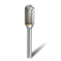 Bordo 1/2" SC-5 Cylindrical Ball Nose 1/4" Shank Burr 6400-95072
