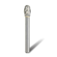 Bordo 1/2" SE-5 Oval 1/4" Shank Burr Non Ferrous 6401-95302