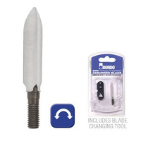 Bordo C42 8mm Triangular Scraper Blade - Carded 6411-C42S