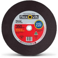 Flexovit 350 x 3.8 x 20mm Metal Cut Off Disc - High Speed 66252841625