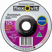 Flexovit 125 x 6.8mm Aluminium Grinding Disc 66252841758