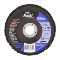 Norton Depressed Centre Disc 125x22mm Rapid Strip (Black) 66261030655