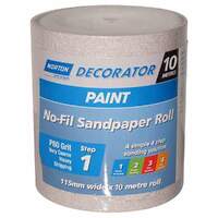 Norton 115mm x 10m 80-Grit Sanding Roll for Paint - DECORATOR 66623320879