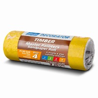 Norton 115mm x 1m 120-Grit Sanding Roll for Wood - DECORATOR 66623320915