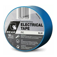 Bear 18mm x 20m Blue Electrical Tape 66623336459