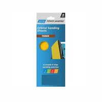 Norton Wood 115x280mm 5pk Fine P120 Step 3 Retail Packed Orbital Sheets 66623378219