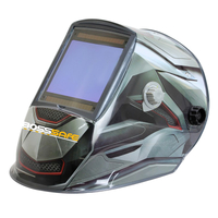 BossSafe Mega View Delta Electronic Welding Helmet 700174