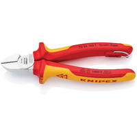 Knipex 160mm 1000V Tethered Diagonal Cutter 7006160TBK