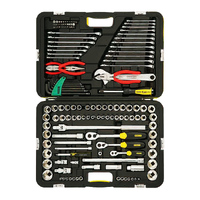 Stanley Tool Kit Metric/AF 156Pc Blowmould 71-609