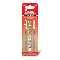 Bordo 100mm x 2.5T HCS T-Shank Down Cut Jigsaw Blade - 2pk 7110-31120
