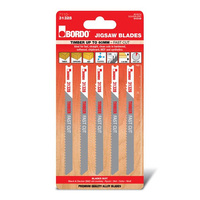 Bordo 100mm x 4.0T HCS Uni Shank Fast Cut Jigsaw Blade - 5pk 7110-31328